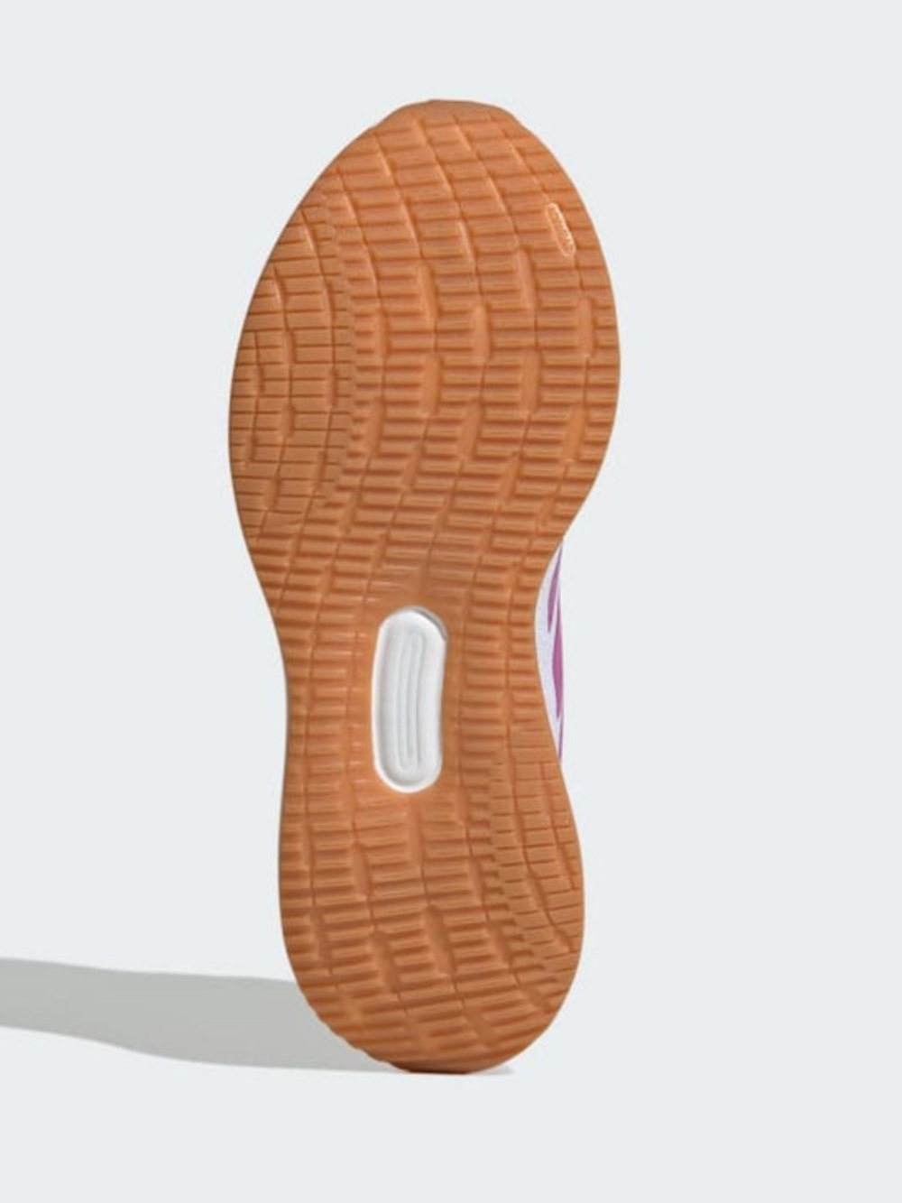 Adidas Kids' Runfalcon 5 Shoes in Cloud White / Clear Pink / Gum - Picture 5 of 7
